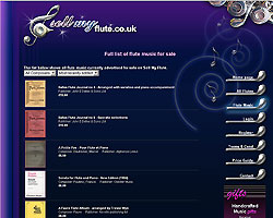 Screenshot of Sell My Flute [click to enlarge]